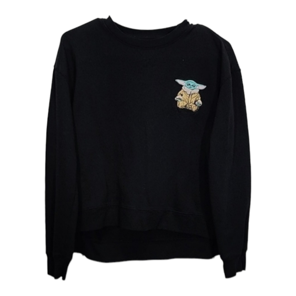 Star Wars embroidered Yoda sweater size M